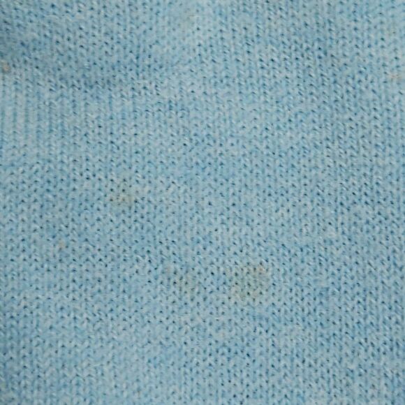Light Blue Zip-Up Sweater - Picture 3 of 10